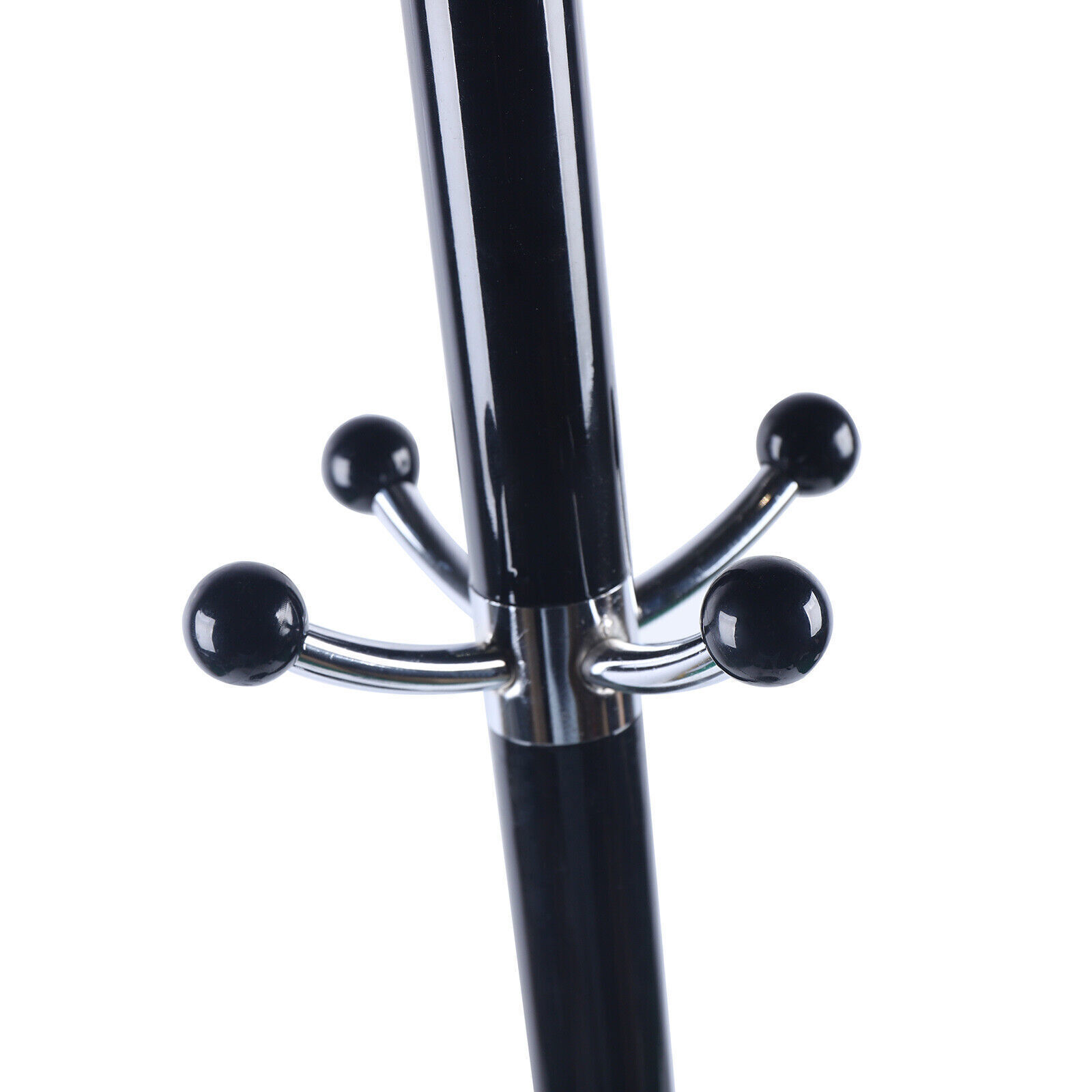 Heavy Duty Coat Rack Hat Bag Stand Tree Clothes Hanger Holder 16-Hook Organizer