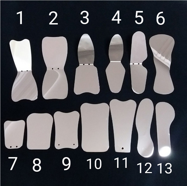 1pc Dental Intra-Oral Orthodontic Photography Mirror Reflector Stainless Steel