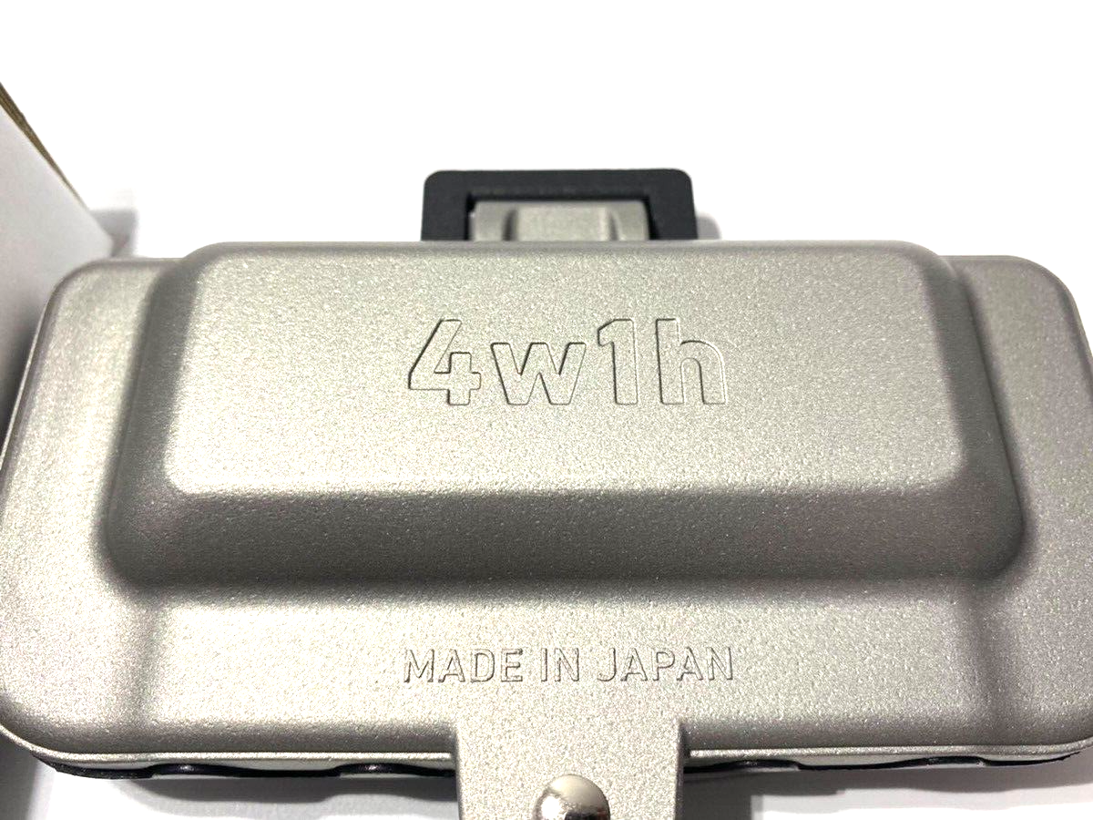 4W1H Hot Sand Solo Compact Grilled Sandwich Maker Tubame sanjo Made in Japan NEW