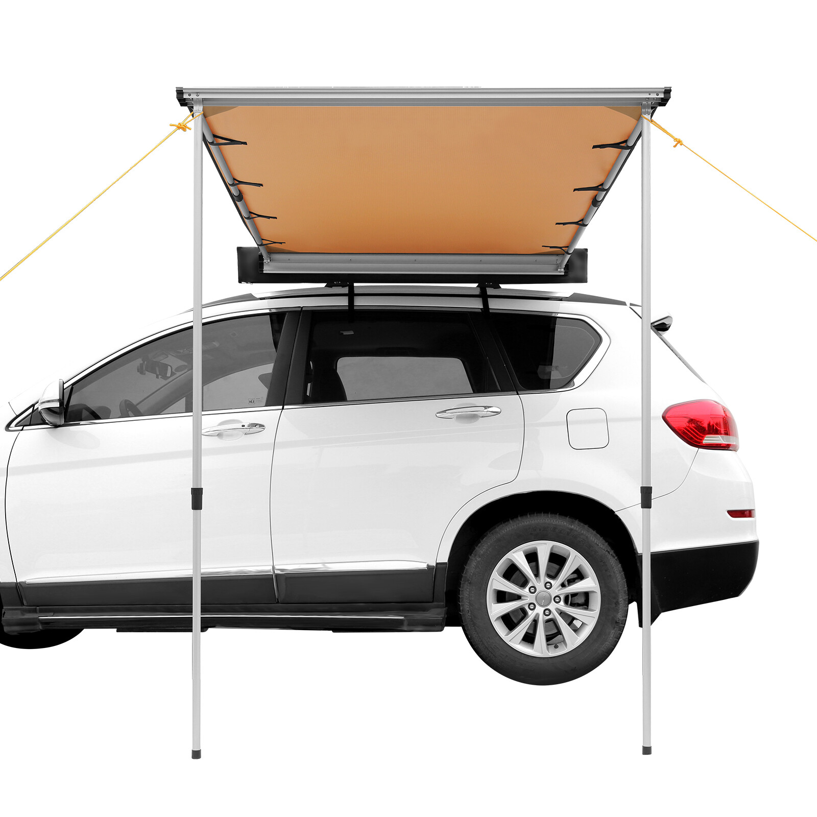 VEVOR 6.5x8.2ft Car Side Awning SUV Truck Rooftop Tent Sunshade Outdoor Camping