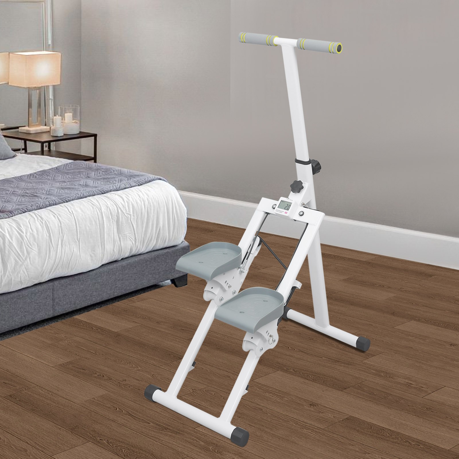 Modern Steel Fitness Stepper, Home Fitness Stepper, Adjustable Fitness Stepper~