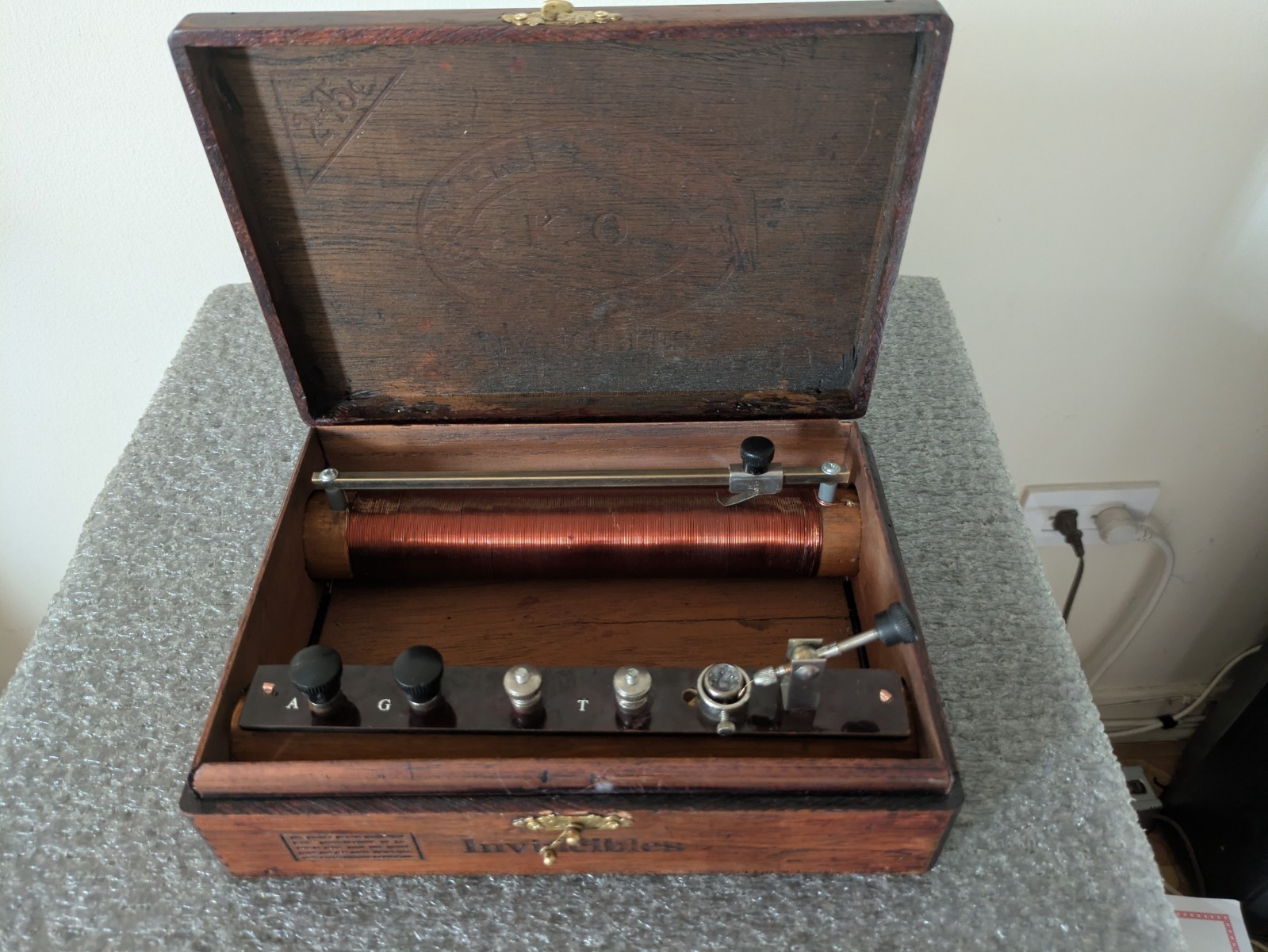 Vintage Crystal Radio Set from 60's