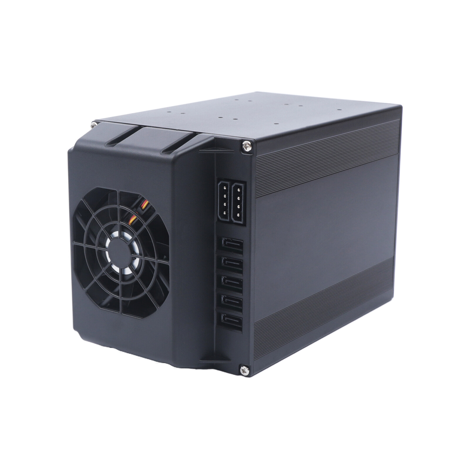 HDD Enclosure Hot Swap Cage 5-Bay 3 x 5.25" Drive Bays 5x SATA 3.5"/2.5"Sas HDD