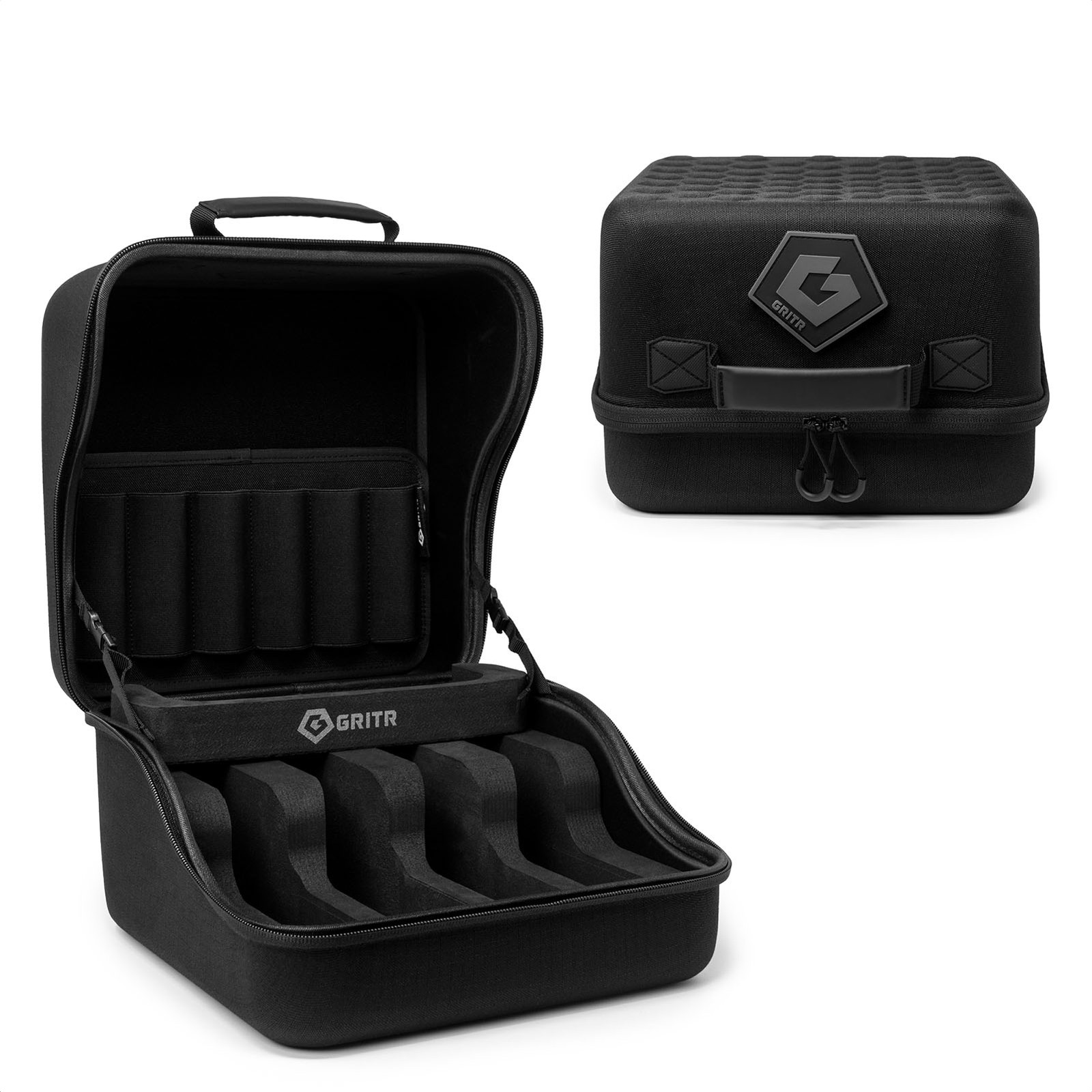 GRITR EVA Pistol Case for Multiple Handguns & Shooting Accessories