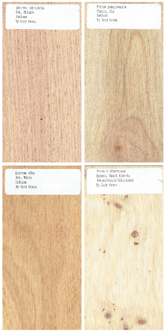 40 pc. Set of 1/2 x 3 x 6" Wood Samples for Collecting, Knife Scales, etc. Set 1