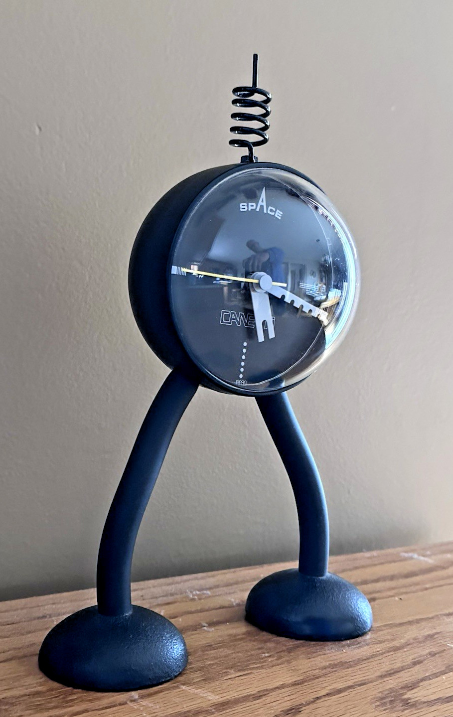 Canetti Space Clock Japan Spaceball Clock Tochigi Tokei TESTED & WORKS GREAT!