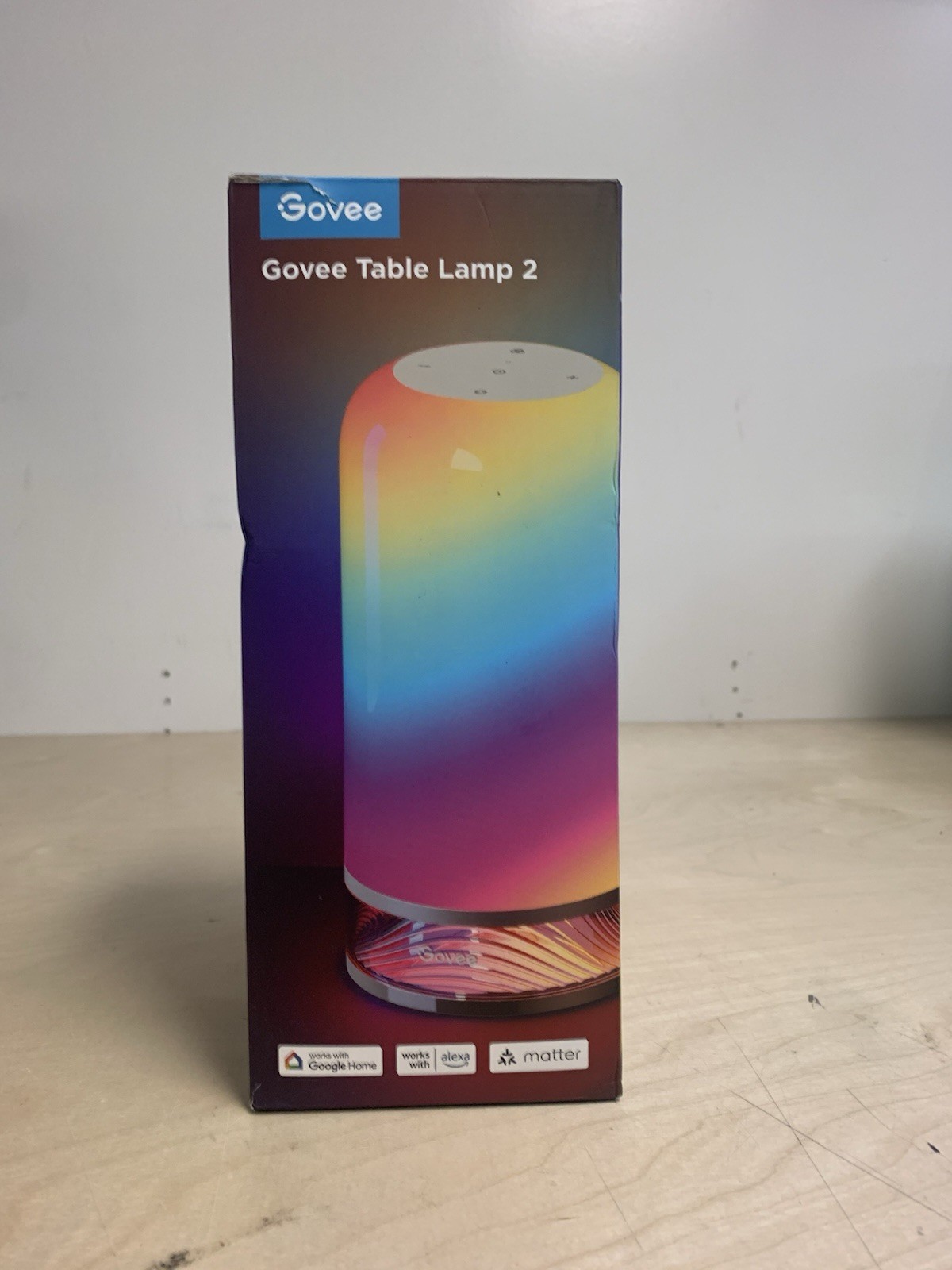 Govee Smart Table Lamp 2 (Model H6022) RGBICWW Used