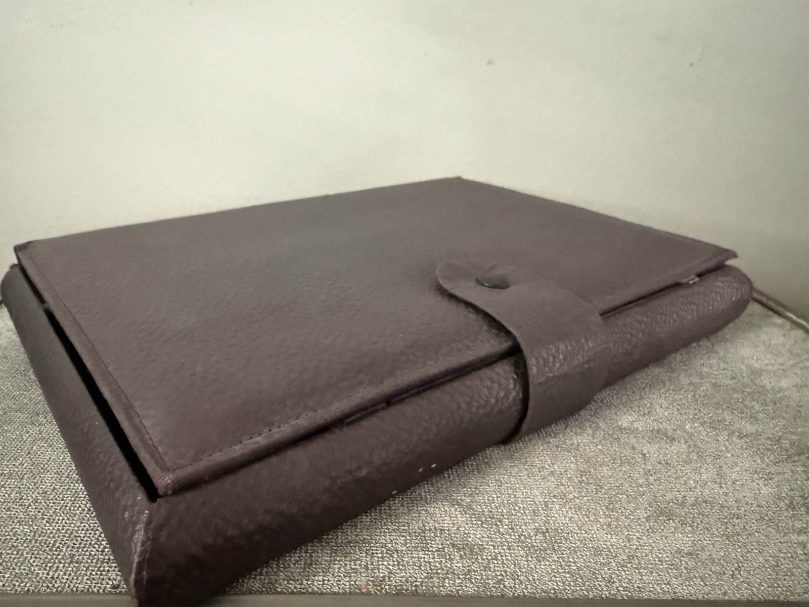 ANTIQUE TRAVELING WRITING DESK w/ 1908 Franklin Co. CHI Calendar & 1908 Document