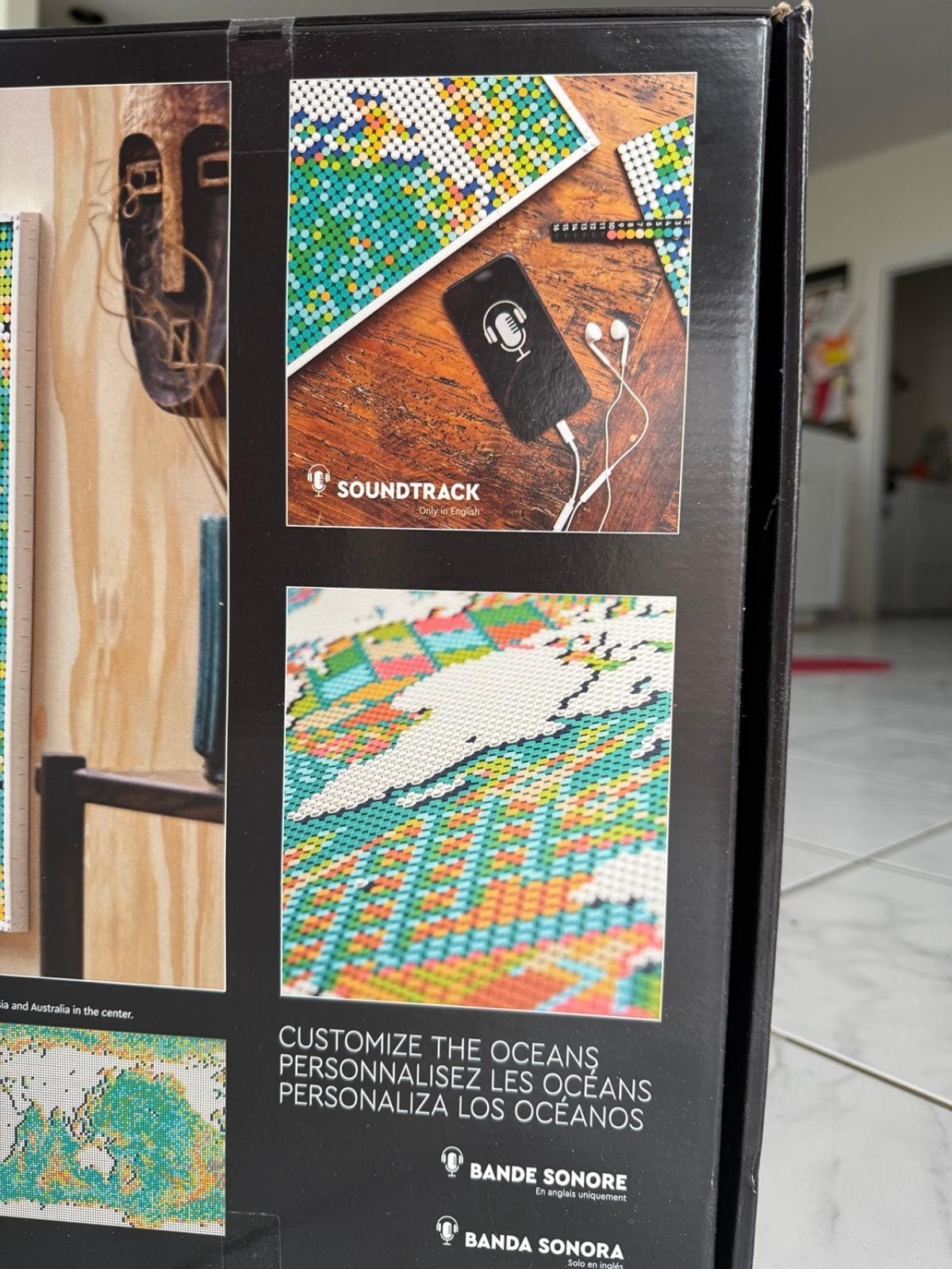 LEGO Art World Map 31203 – RETIRED HUGE 11,695 PCS Mosaic Wall Art – New