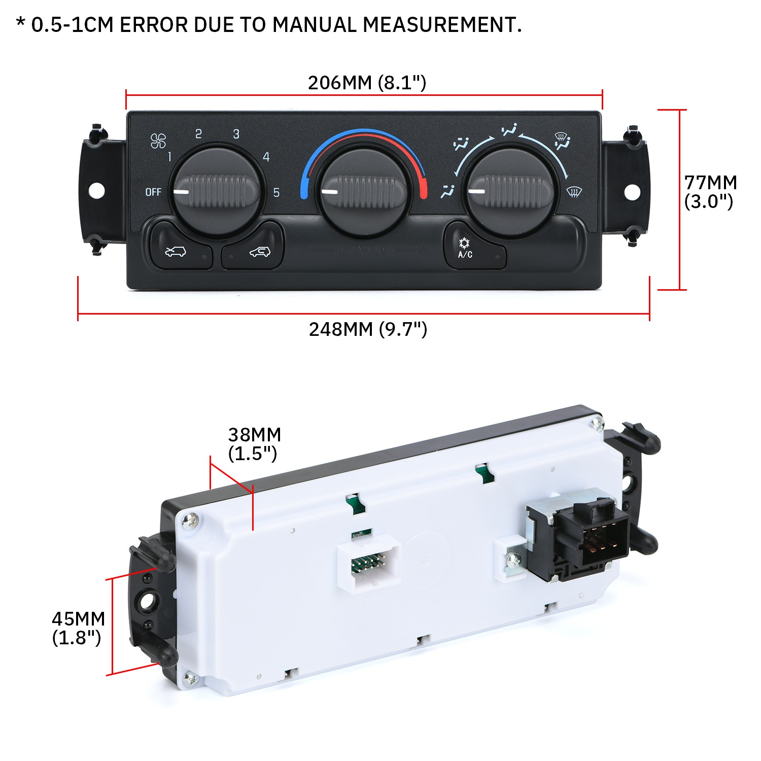 Climate Control Module For 1999-2002 Chevy Silverado GMC Sierra 1500 Tahoe Yukon