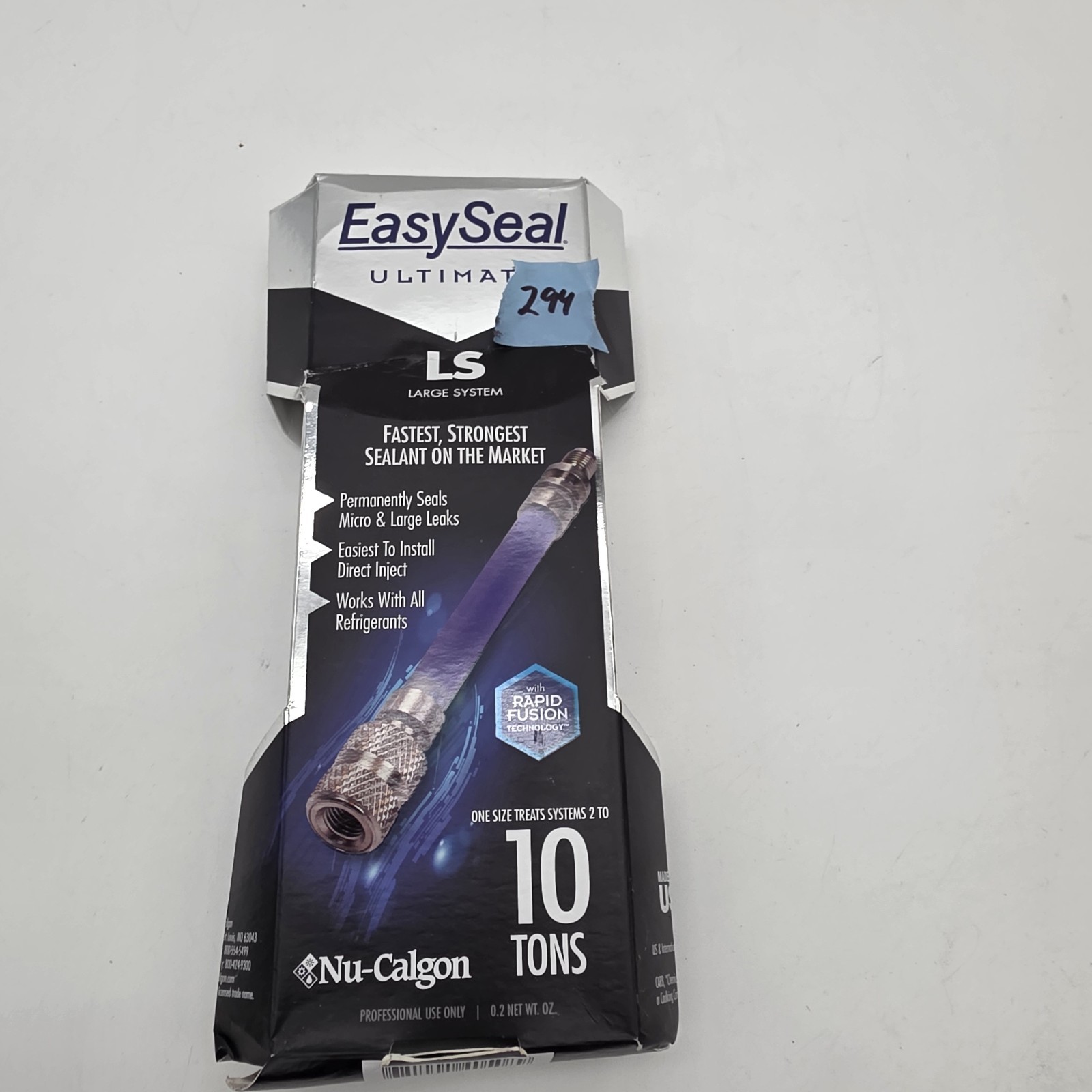 Nu-Calgon 4050-08 EasySeal LS Direct Inject, Treats 2 to 10 Tons, Sealant Large