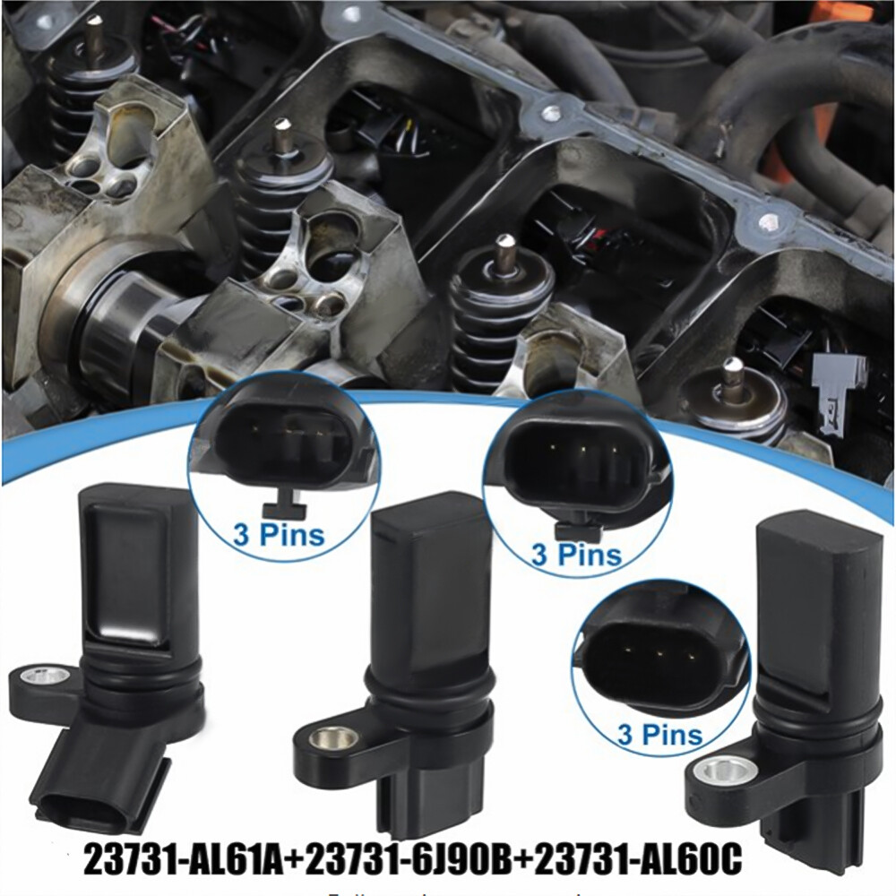 For 2005-2012 Nissan Pathfinder Camshaft Crankshaft Cam Crank Position Sensor 3x