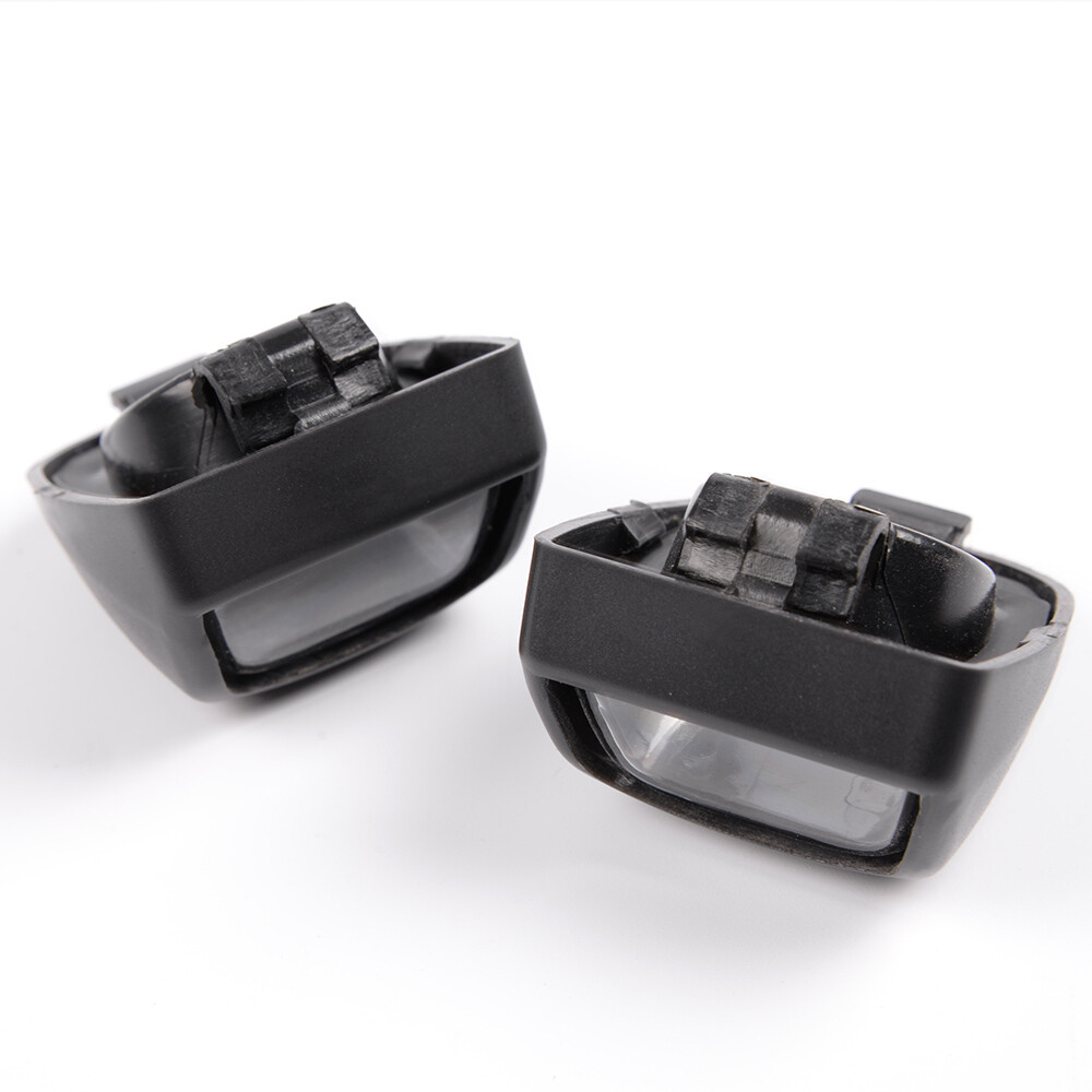 Rear Bumper License Plate Light Lens Pair Left Right Fit For Chevrolet Silverad