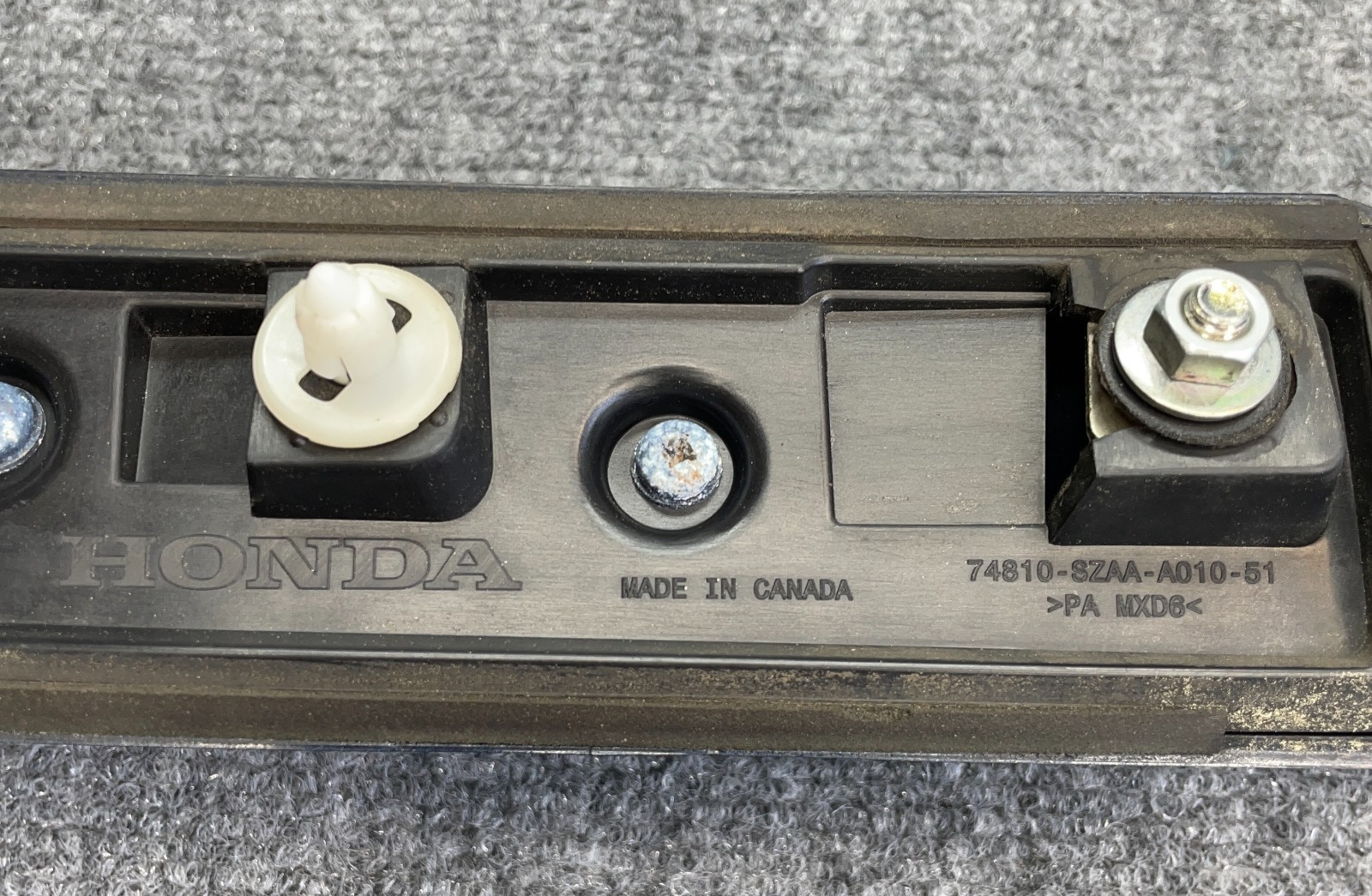 2009-2015 Honda Pilot Trunk Tailgate Liftgate Handle OEM Bali Blue Pearl