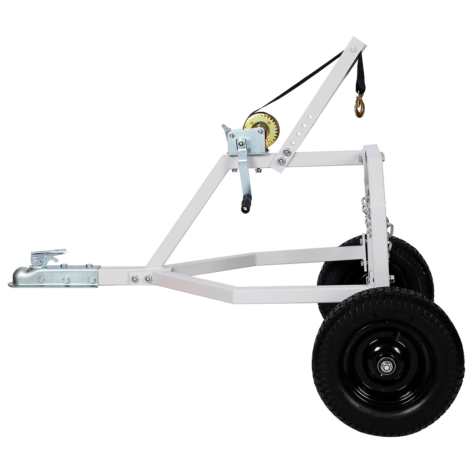 ATV Log Skidding Arch 1000-lbs Capacity 18in Dia. Heavy Duty Log Wood Transport