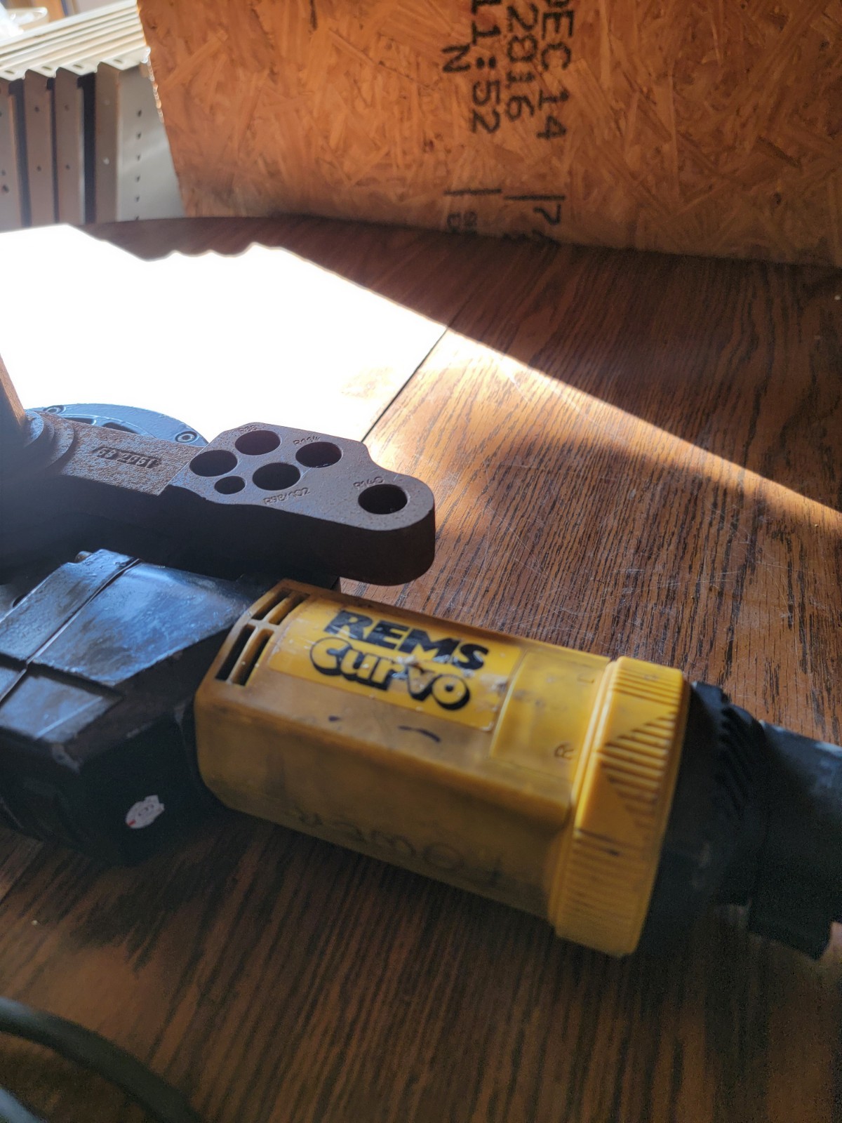 REMS Curvo Electric Pipe Bender Set 580000