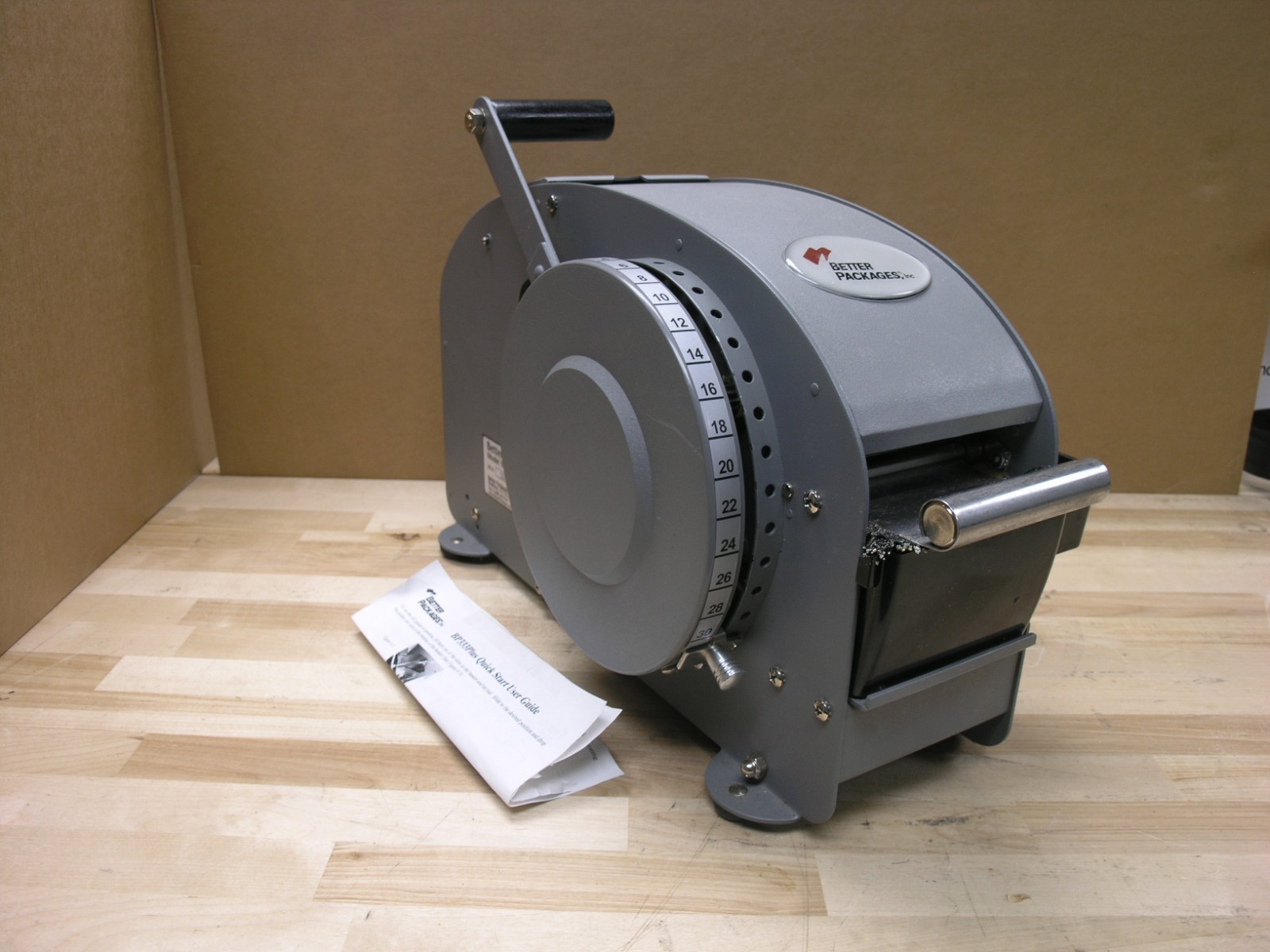 Better Pack Model 333 Plus with 4 rolls of Tape