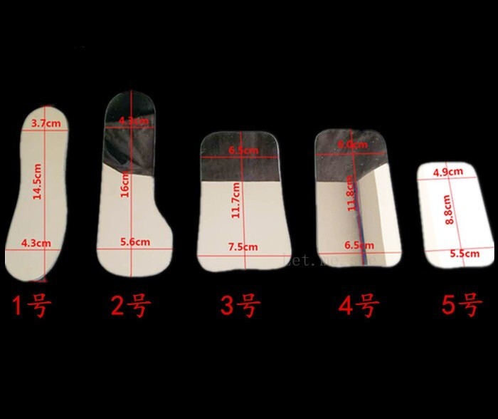 Dental Intraoral Orthodontic Occlusal 2Side Photographic Glass Mirror Photograpy