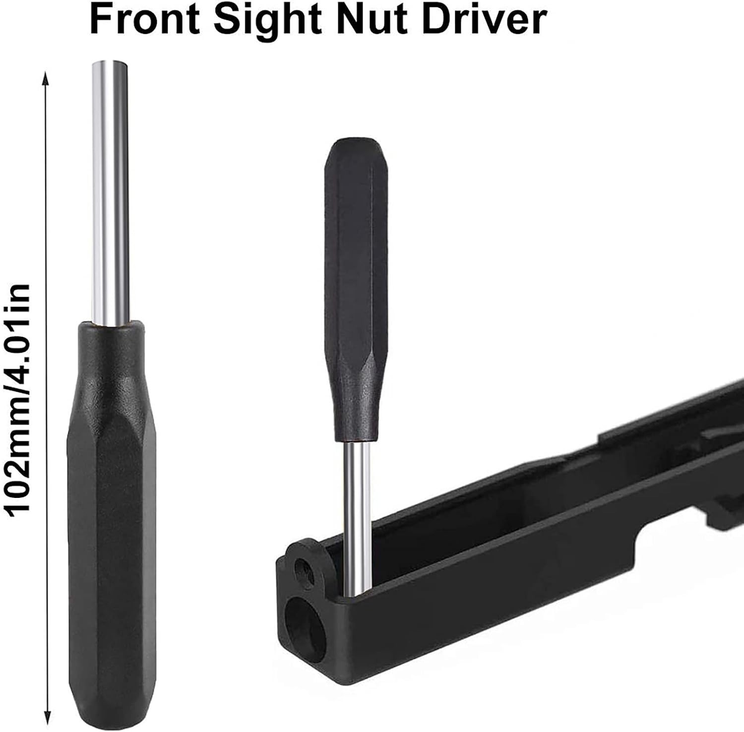 Front Sight Tool for Glock Tool Kit, Disassembly Tool Pin Punch Tool Compatible