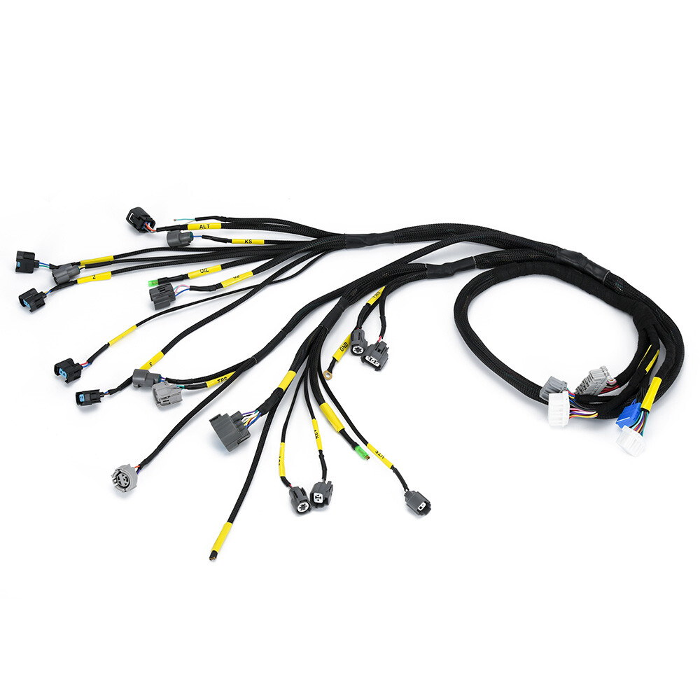 OBD2 D & B-series Tucked Engine Wire Harness For 92-00 Civic Integra B16 B18 D16