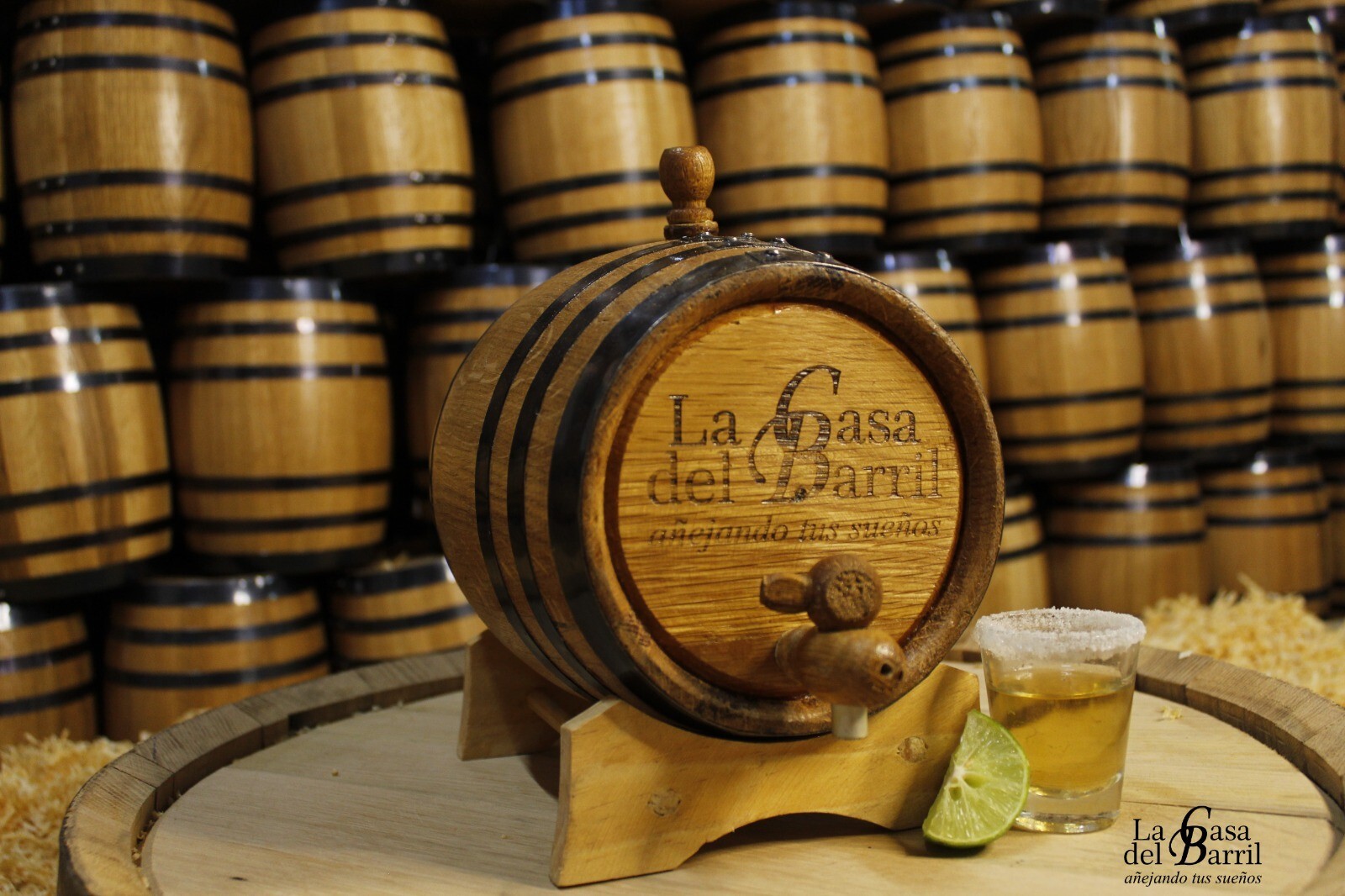 New Char Oak Aging Barrel Wooden Whiskey Barrel, Bourbon Wine Barrel Home Brewer