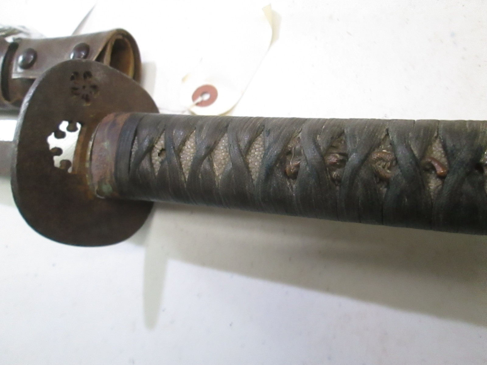 OVER 300 YEARS JAPANESE KATANA SAMURAI SWORD & SCABBARD LONG BLADE 27.75" #L10