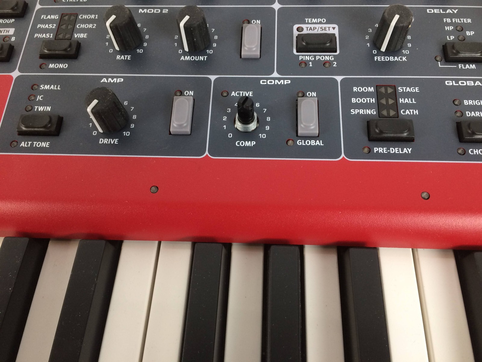 Used Nord Piano 6 88-Key Digital Piano in Red with Free Shipping