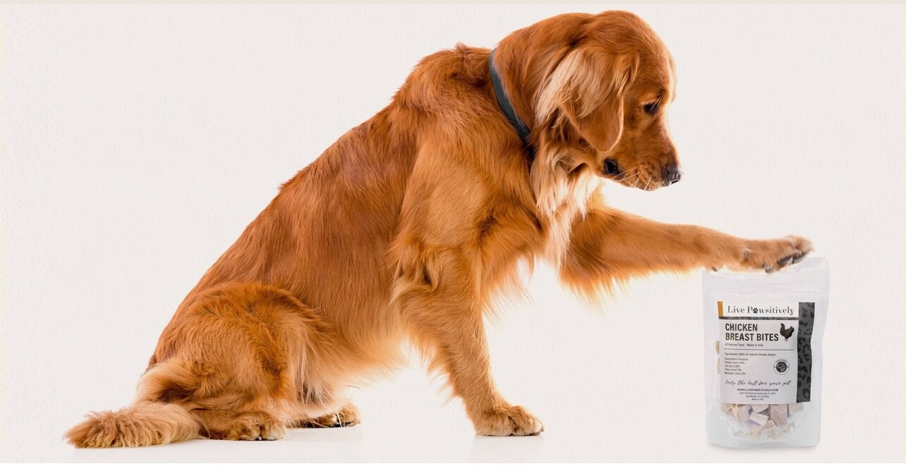 Freeze Dried Chicken Breast Dog/ cat Treat 3 bags, each bag 4oz, Made in USA