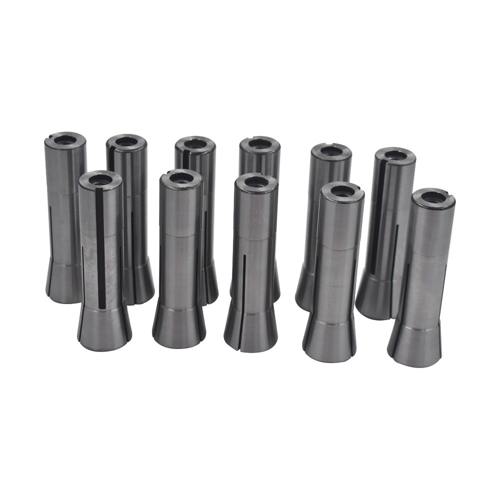 R8 Collet 11Pcs Set 1/8" 3/16" 1/4" 5/16" 3/8" 7/16" 1/2" 9/16" 5/8" 11/16" 3/4"