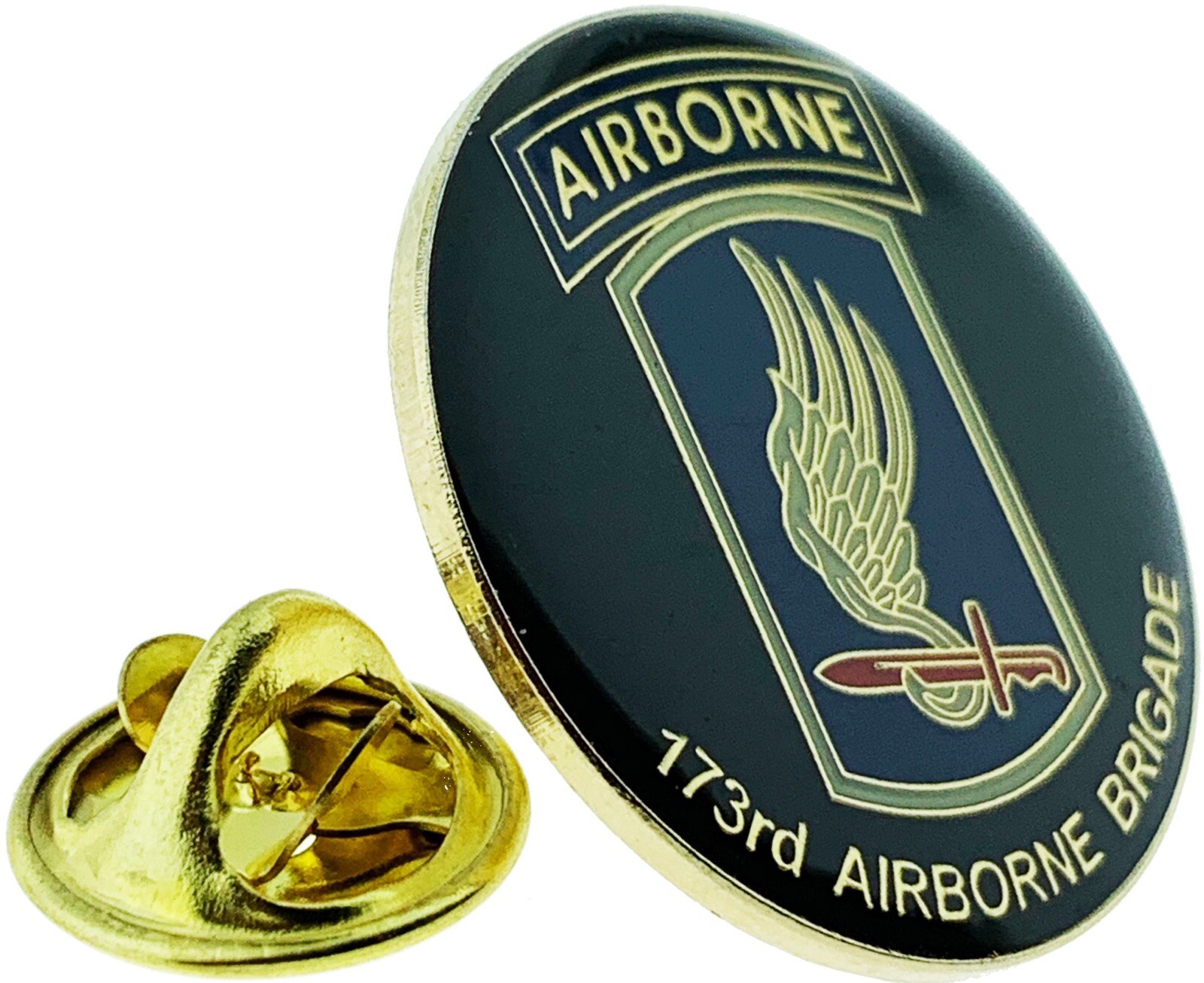 173rd Airborne Brigade 1 inch Lapel Pin
