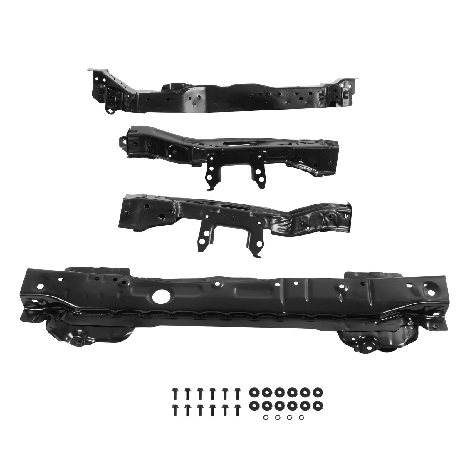 Front Radiator Support Black Steel For Honda HR-V LX/Sport 2019-2022 #HO1225208