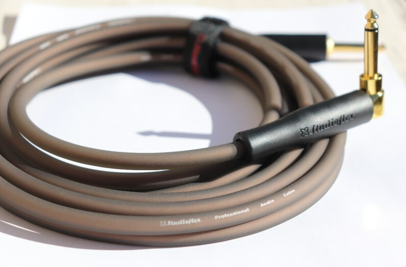 Studioflex 15' Guitar/Bass Instrument Cable True Fidelity Pure Copper -ANGLE/STR