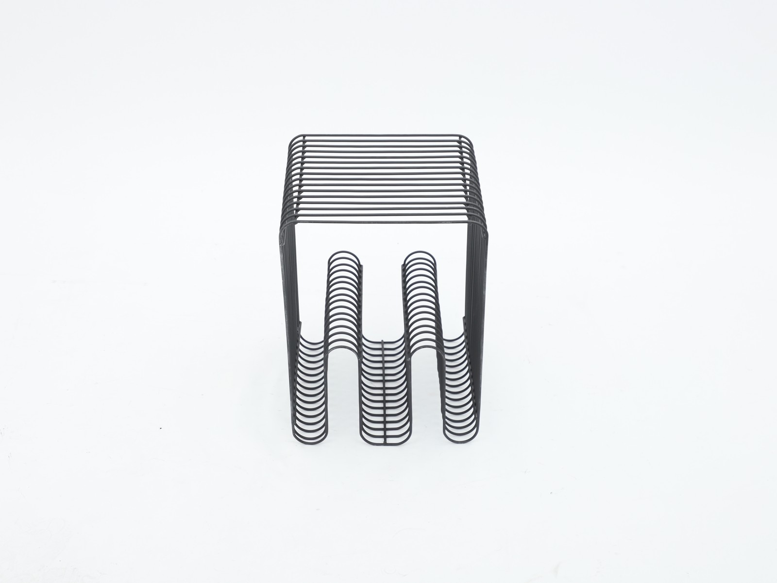 Black Nightstand Bedside Table Bedroom End Side Table 32*32*41cm