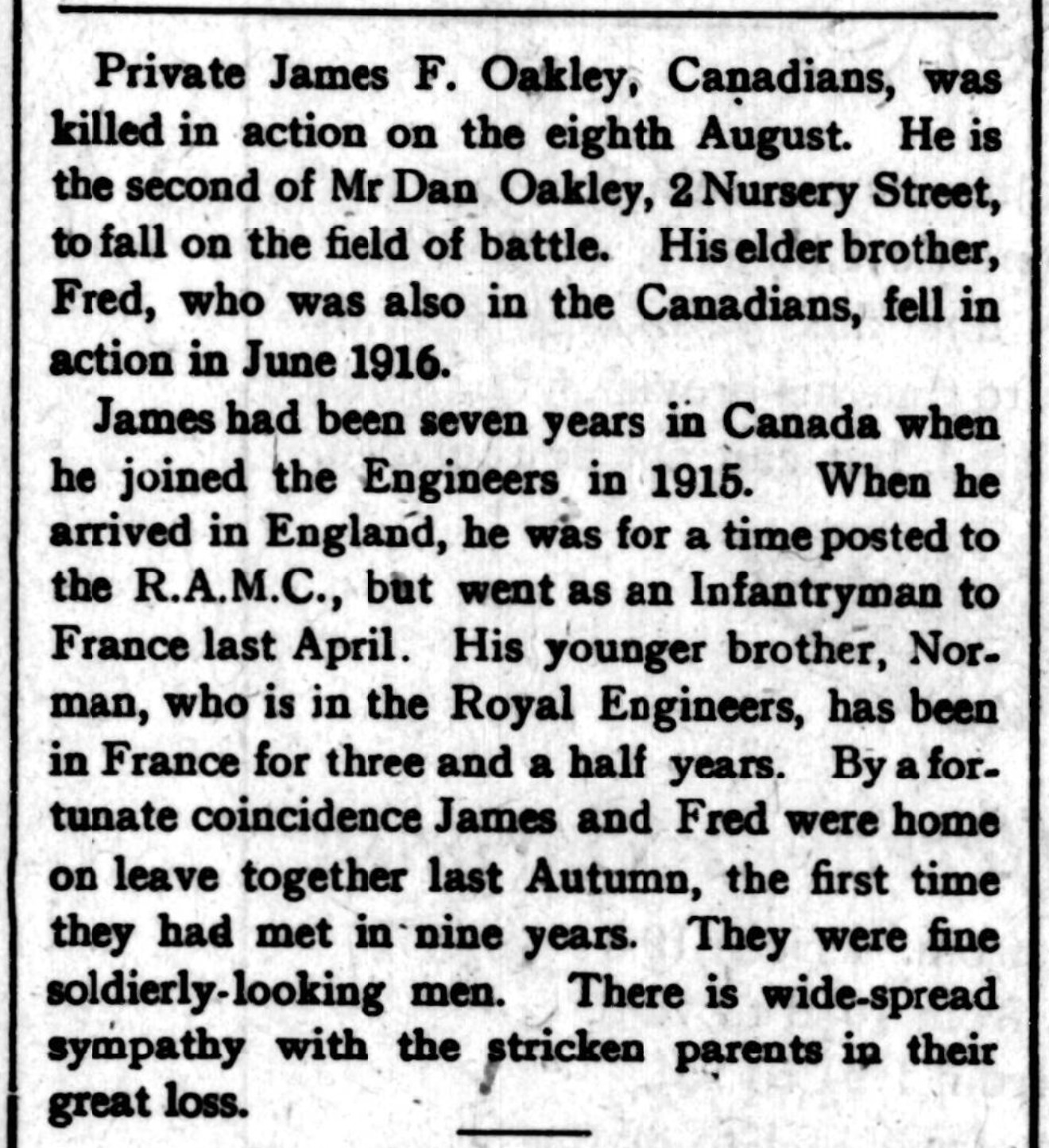 Brothers: 43rd CEF Canadians KIA 1918 Medal Pair Memorial Cross RE Forfar Angus