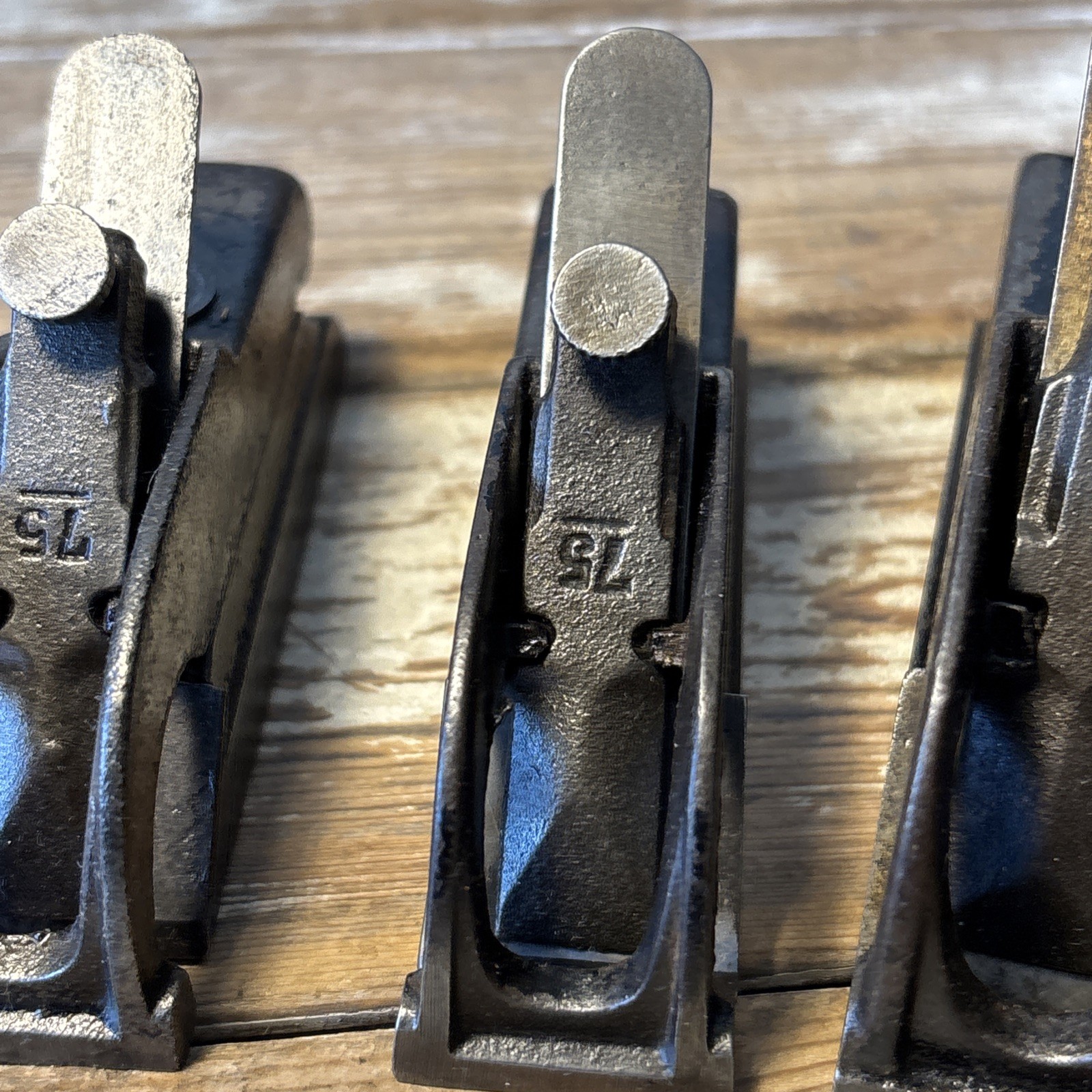 Vintage No. 75 Bullnose Rebate Planes by Stanley & Record