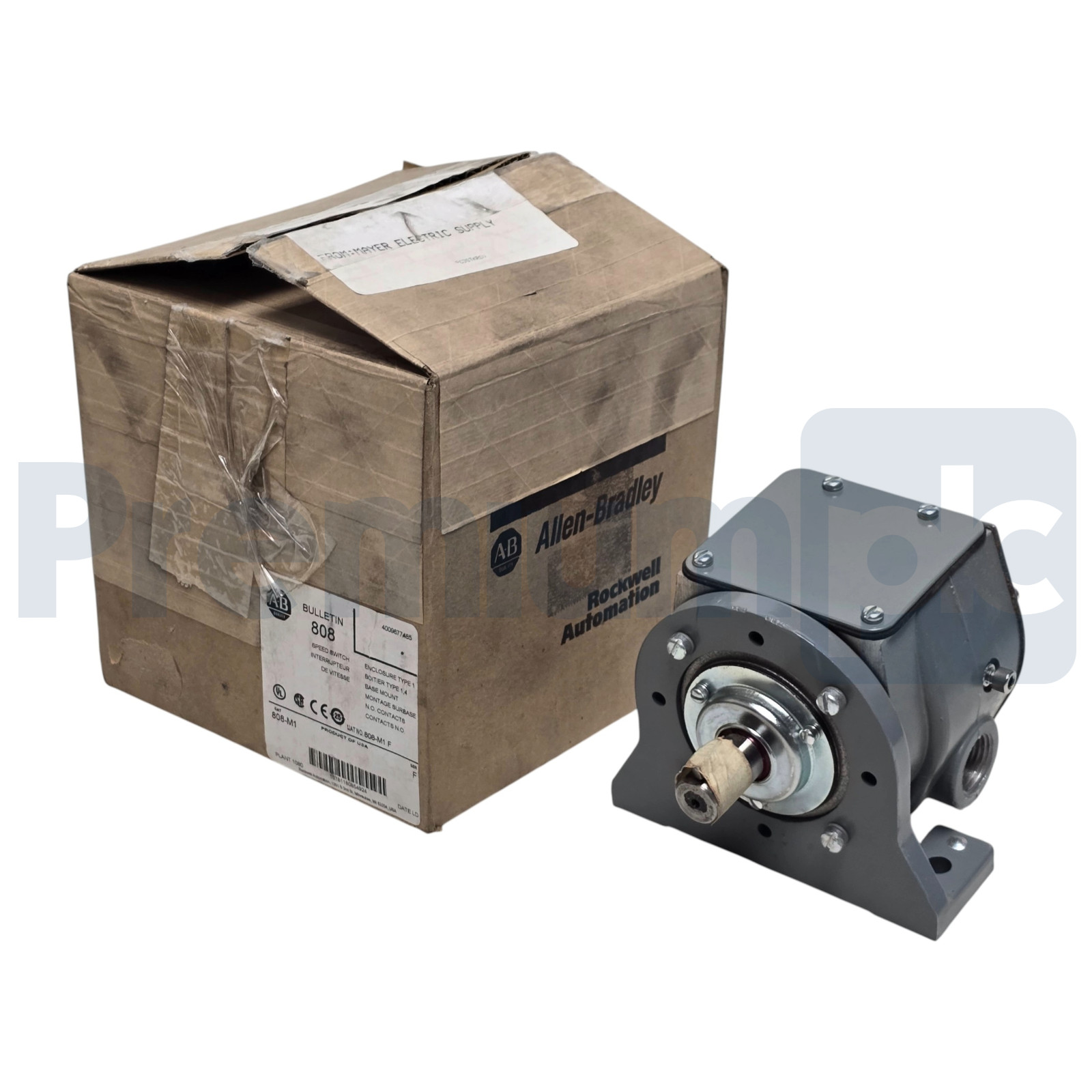 Allen Bradley 808-M1 /F Speed Switch Style M High Speed 50-1000RPM 808M1 NSMP