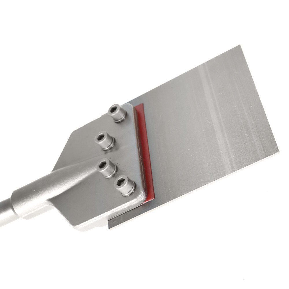 6" × 25" SDS Max Floor Scraper 6" Wide Tile Removal Bit and Heavy Duty Blade New