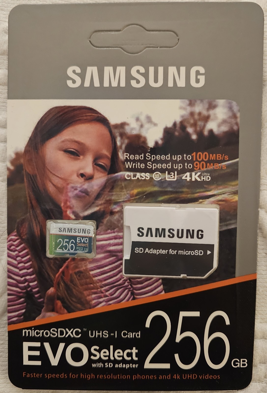 Samsung EVO Select  Class 10 MicroSDXC Memory Card