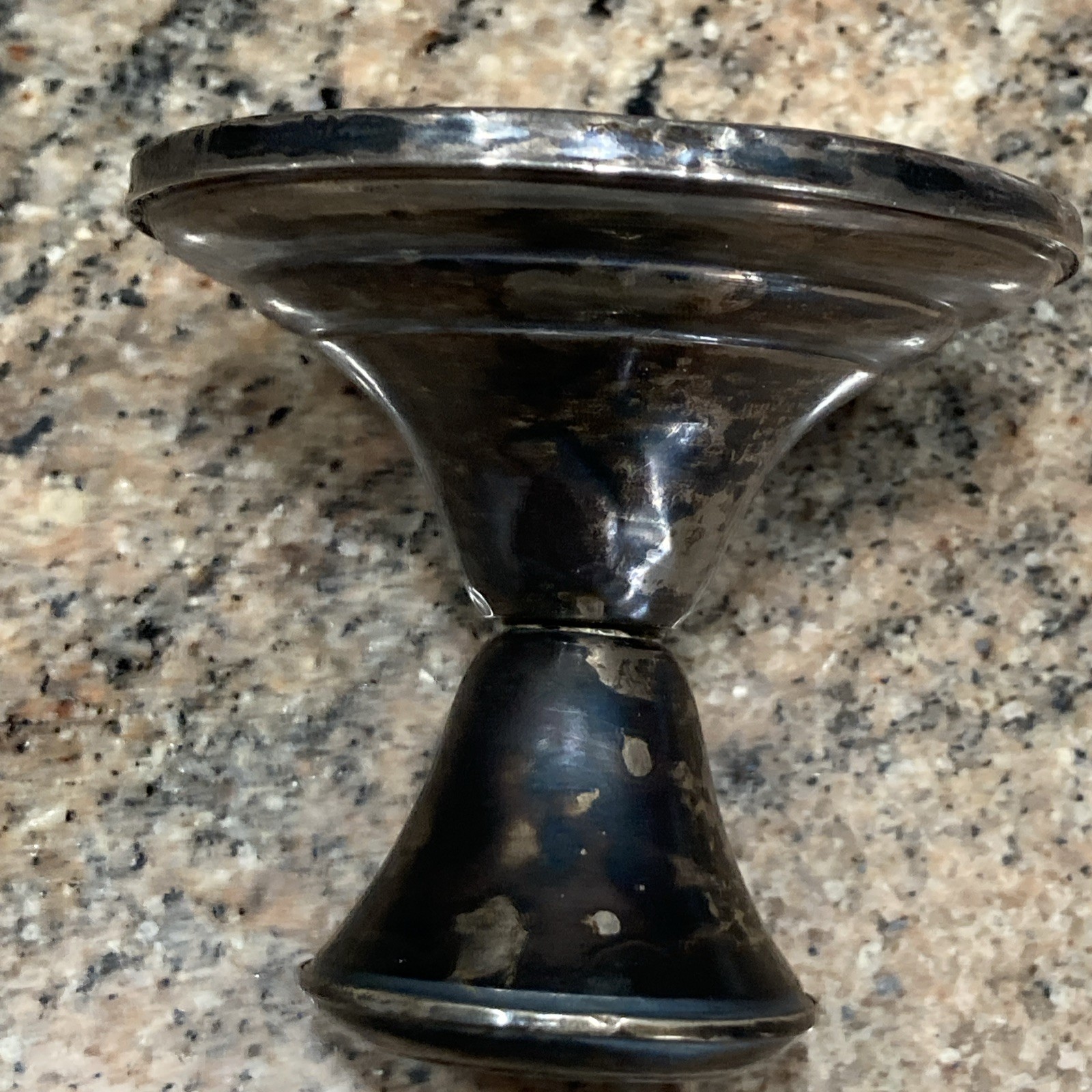 Vintage Frank M. Whiting Sterling Candlestick Weighted Reinforced