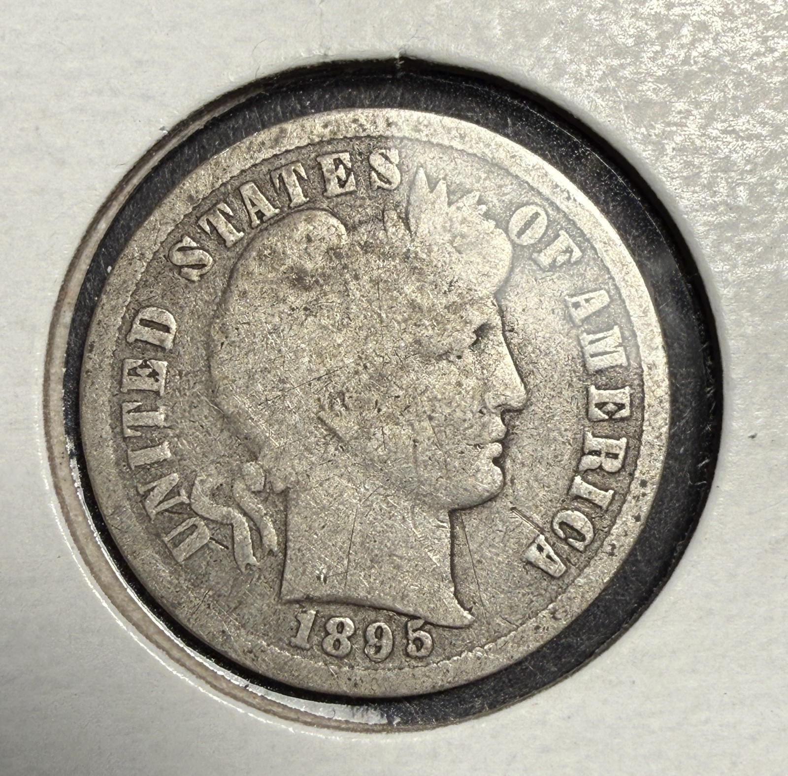 1895 Barber Dime, Circulated, (15649)