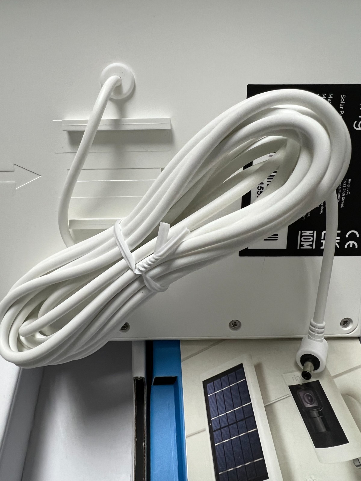 Ring Solar Panel Compatible with Spotlight Cam Battery & Stick Up Cam Battery WH