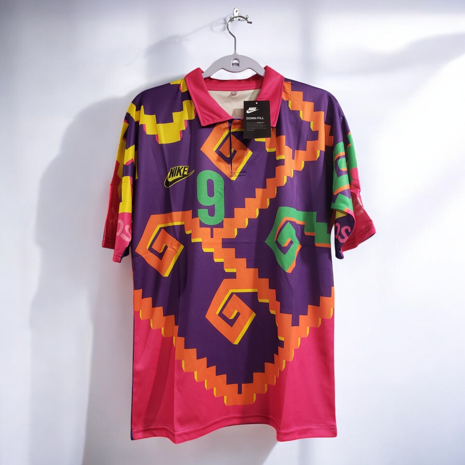 Jorge Campos # 9 - Multicolor - Jersey Retro Soccer - 2XL (USA-XL)