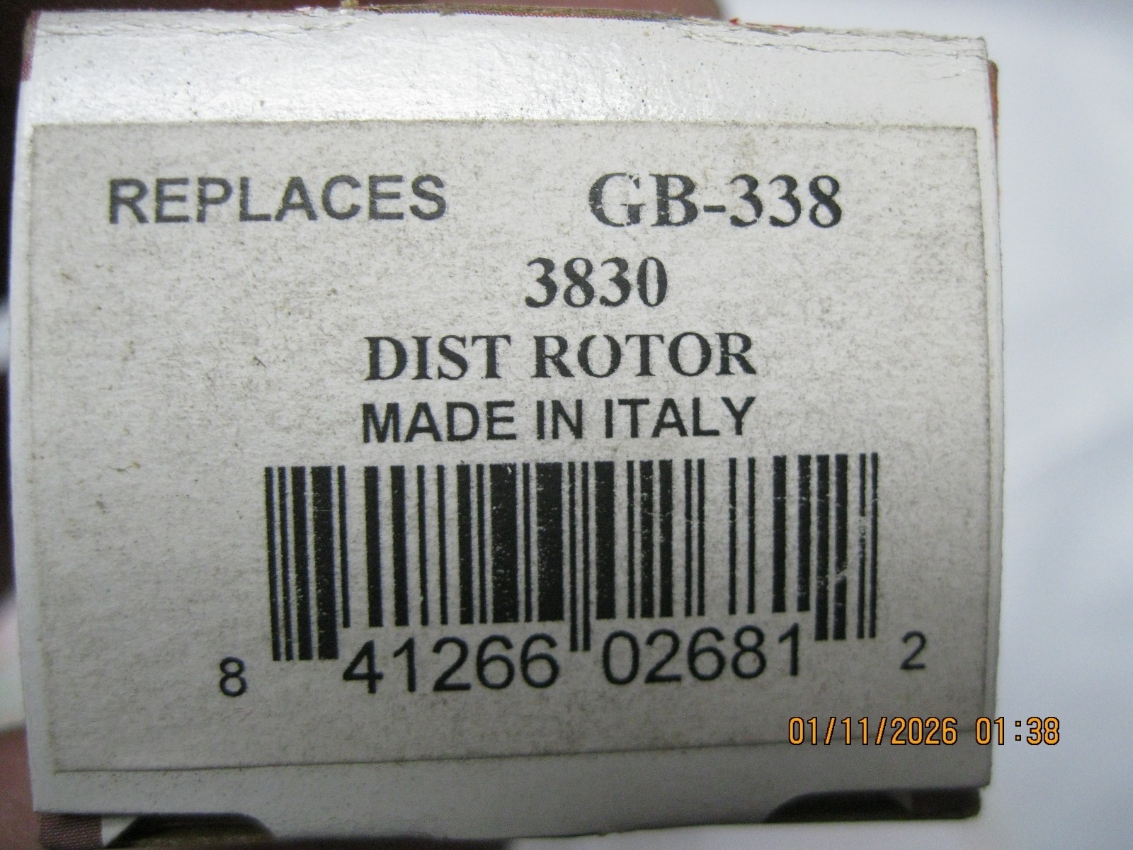 Distributor Rotor Professionals Choice GB-338