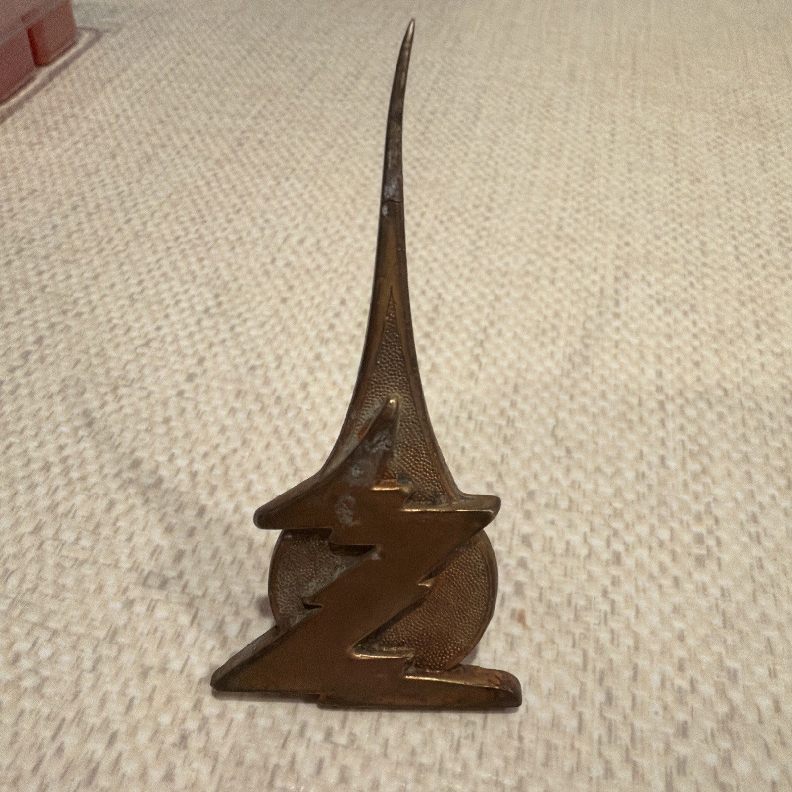 ZENITH 2 & 7/8" HEAVY BRASS DIAL for ZENITH SUPER 7