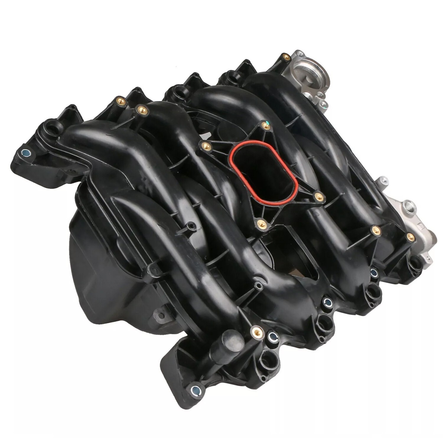 Intake Manifold W/Thermostat Gaskets For Ford Lincoln Town Car Mercury V8 4.6L