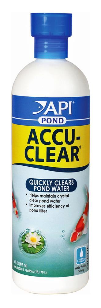 PondCare Accu-Clear Pond Clarifier 16oz treats 4800 US gal Fountains/Ponds/Aquar