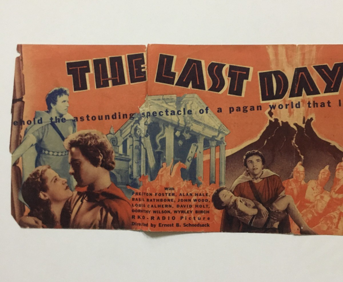 1935 Hollywood Movie Herald THE LAST DAYS OF POMPEII. Preston Foster, Basil Rath
