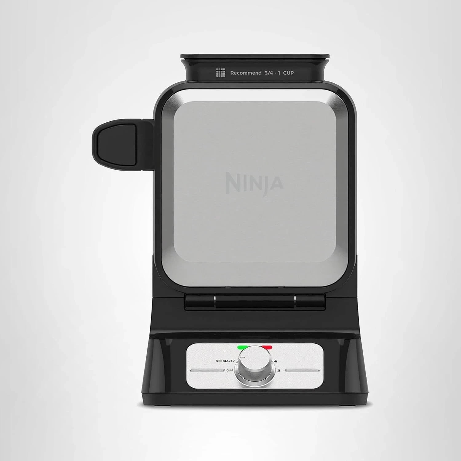 Ninja BW1001 NeverStick PRO Belgian Waffle Maker Vertical Design NEW - IN HAND