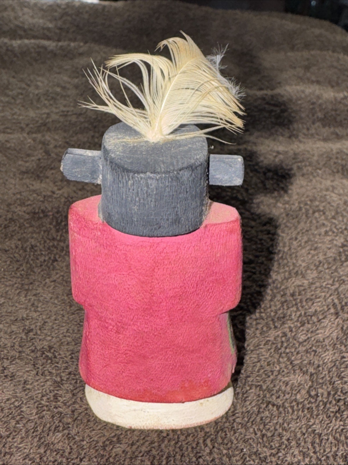 Native American Carved Wooden Kachina Doll Hopi Navajo Vintage