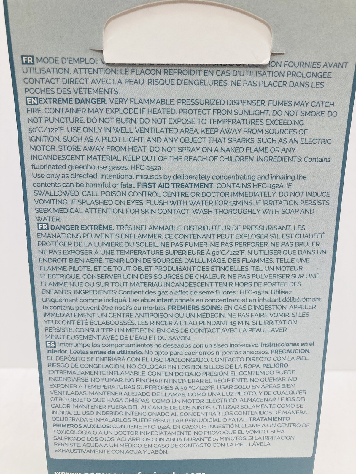 Pet Corrector Spray For Dog 2 Pack 1.58oz Each.